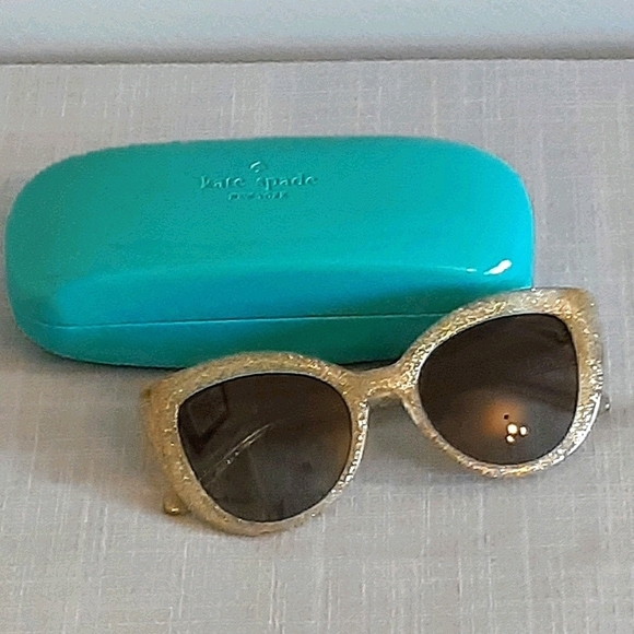 Gold Kate  Spade Labrenda Sunglasses - Picture 1 of 3